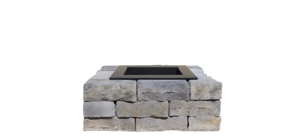 Stone Fire Pit 400角 グレー SFP-400-1