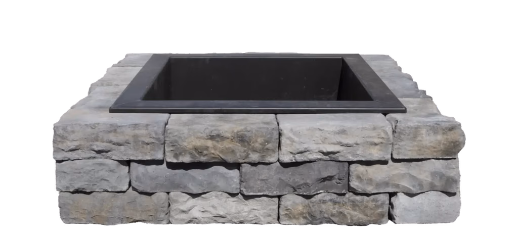 Stone Fire Pit 700角 グレー SFP-700-1