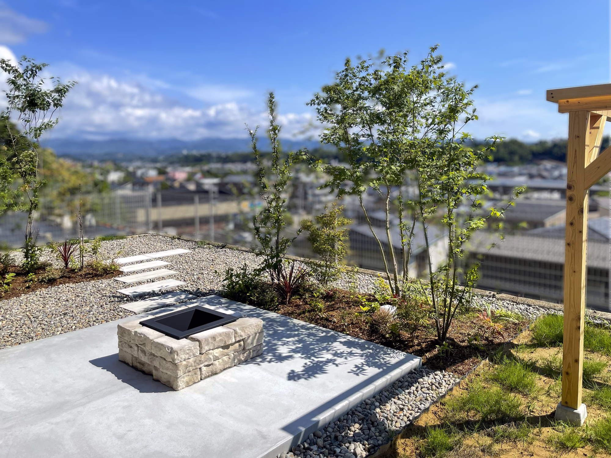Fire Pit ファイヤーピット 住宅ガーデン施工事例