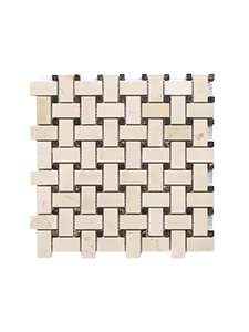 Crema Marfil Basketweave