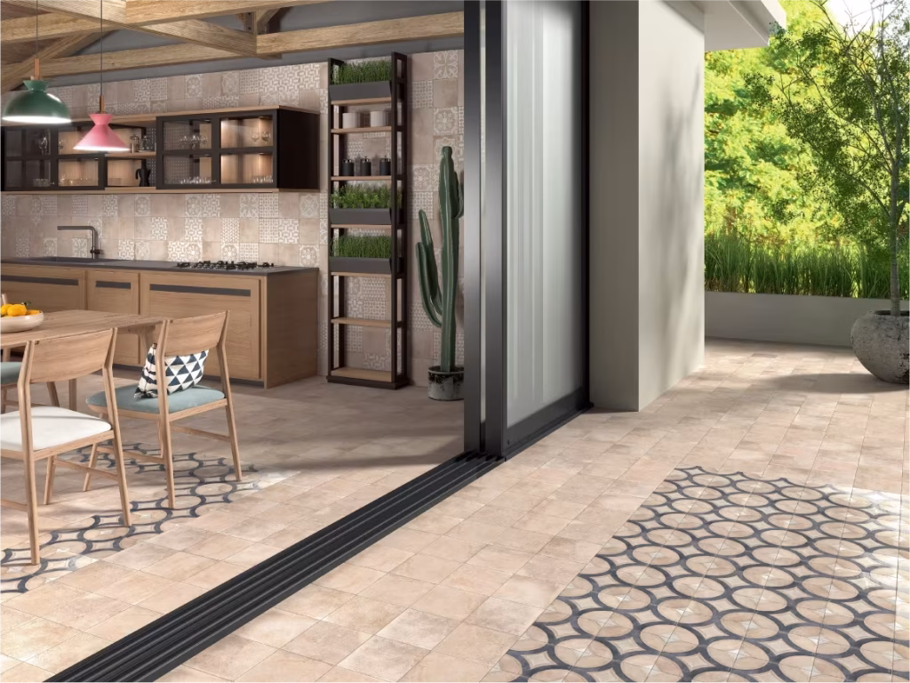 デザイン｜デコラティブ タイル MEXICAN TILE(メキシコタイル)　使用イメージ1