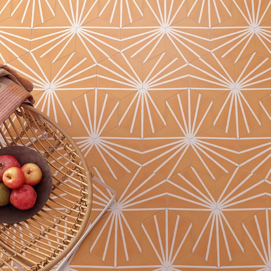 デザイン｜デコラティブ タイル MEXICAN TILE(メキシコタイル)　使用イメージ1
