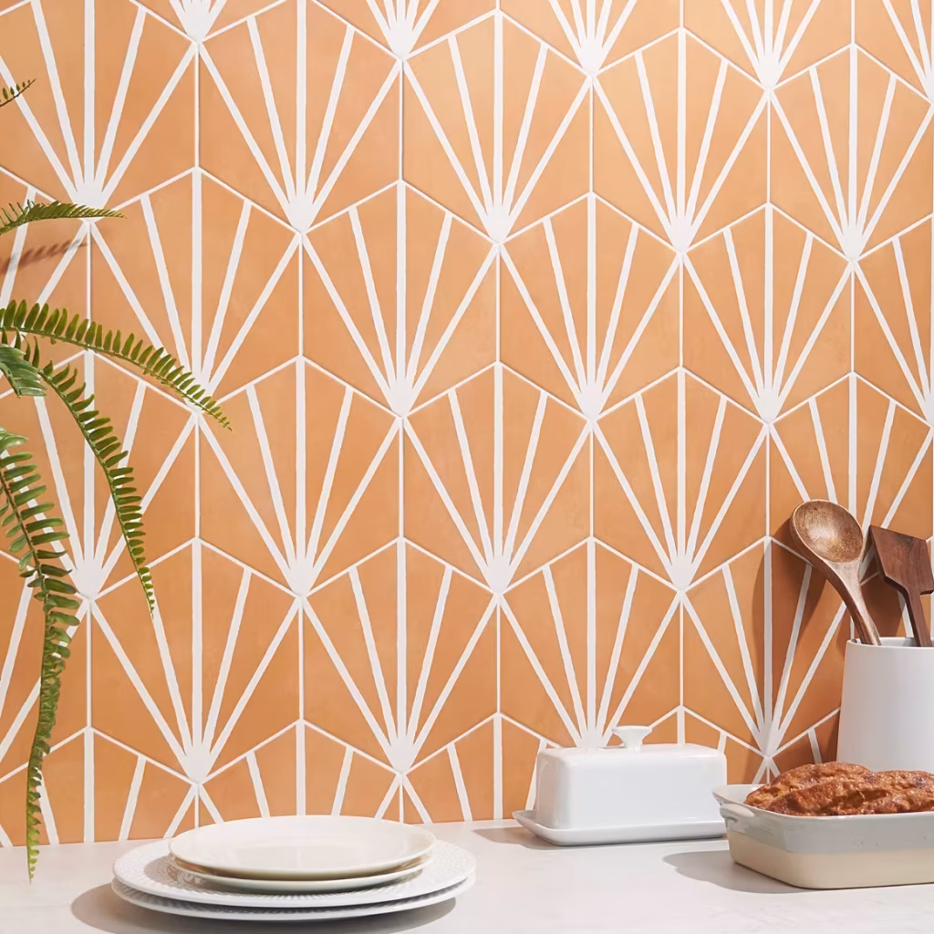デザイン｜デコラティブ タイル MEXICAN TILE(メキシコタイル)　使用イメージ1