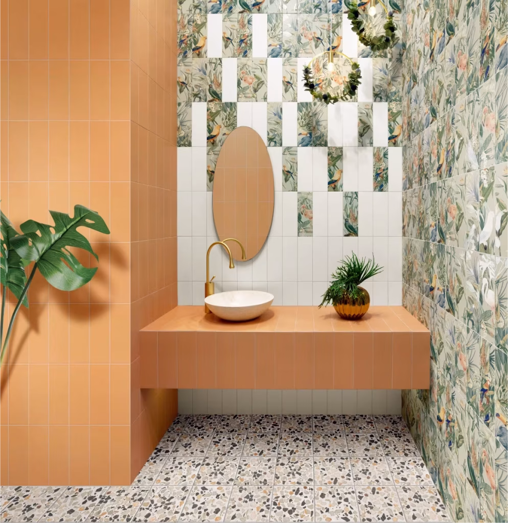 デザイン｜デコラティブ タイル MEXICAN TILE(メキシコタイル)　使用イメージ1