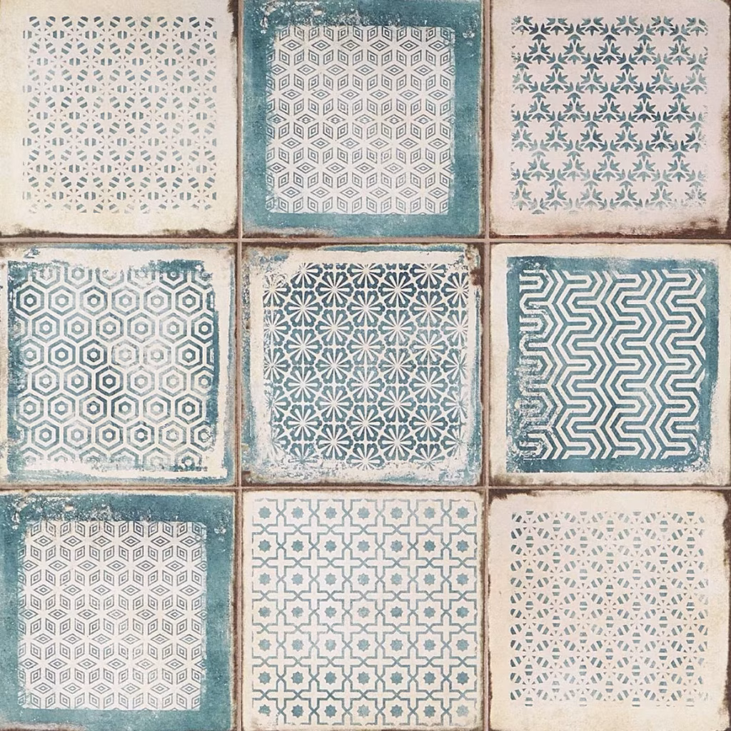 デザイン|デコラティブ タイル MEXICAN TILE(メキシコタイル) 使用イメージ1