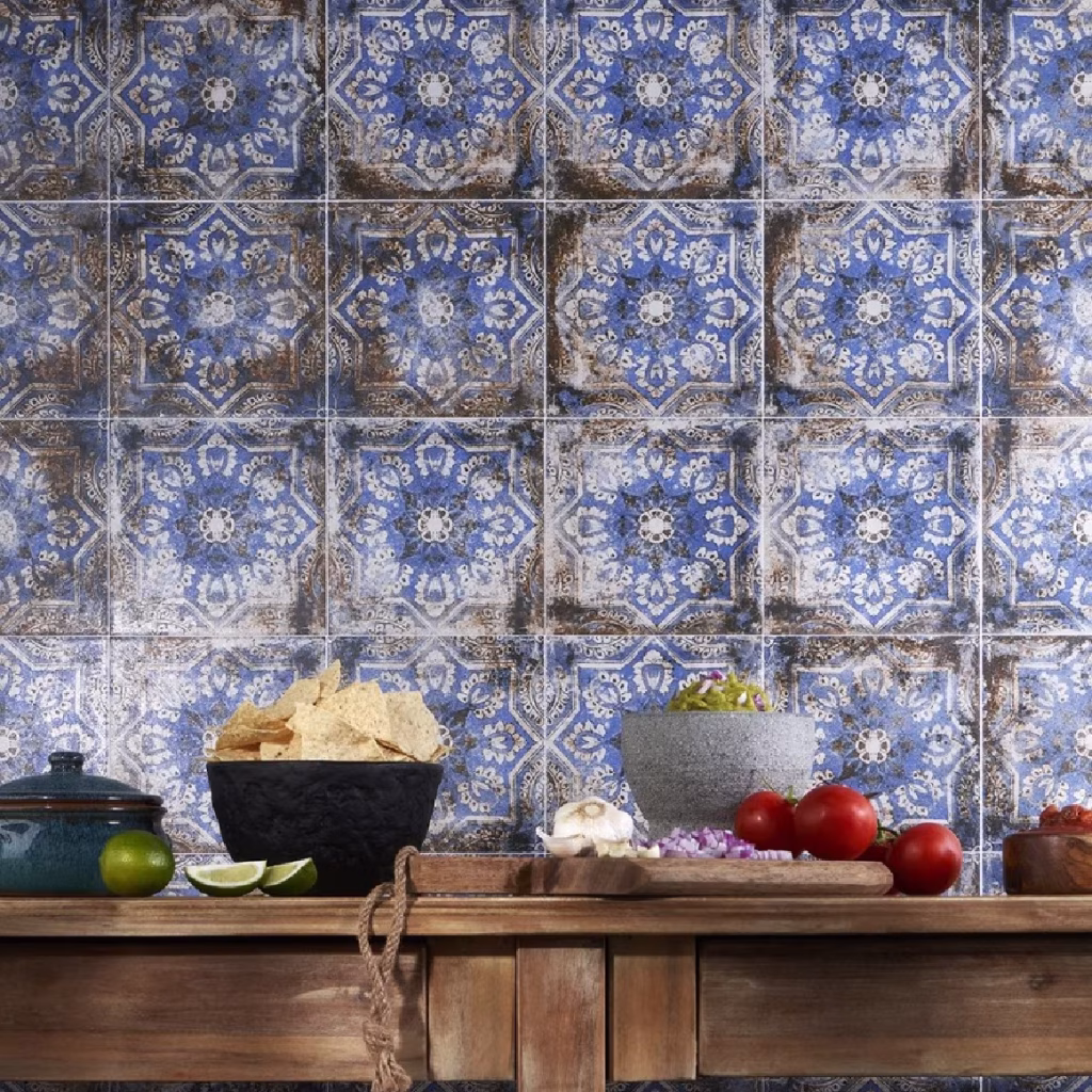 デザイン|デコラティブ タイル MEXICAN TILE(メキシコタイル) 使用イメージ1