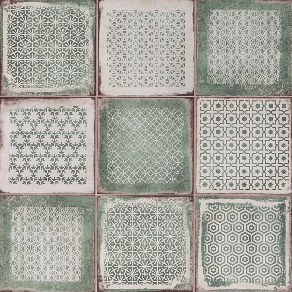 デザイン|デコラティブ タイル MEXICAN TILE(メキシコタイル) 使用イメージ1