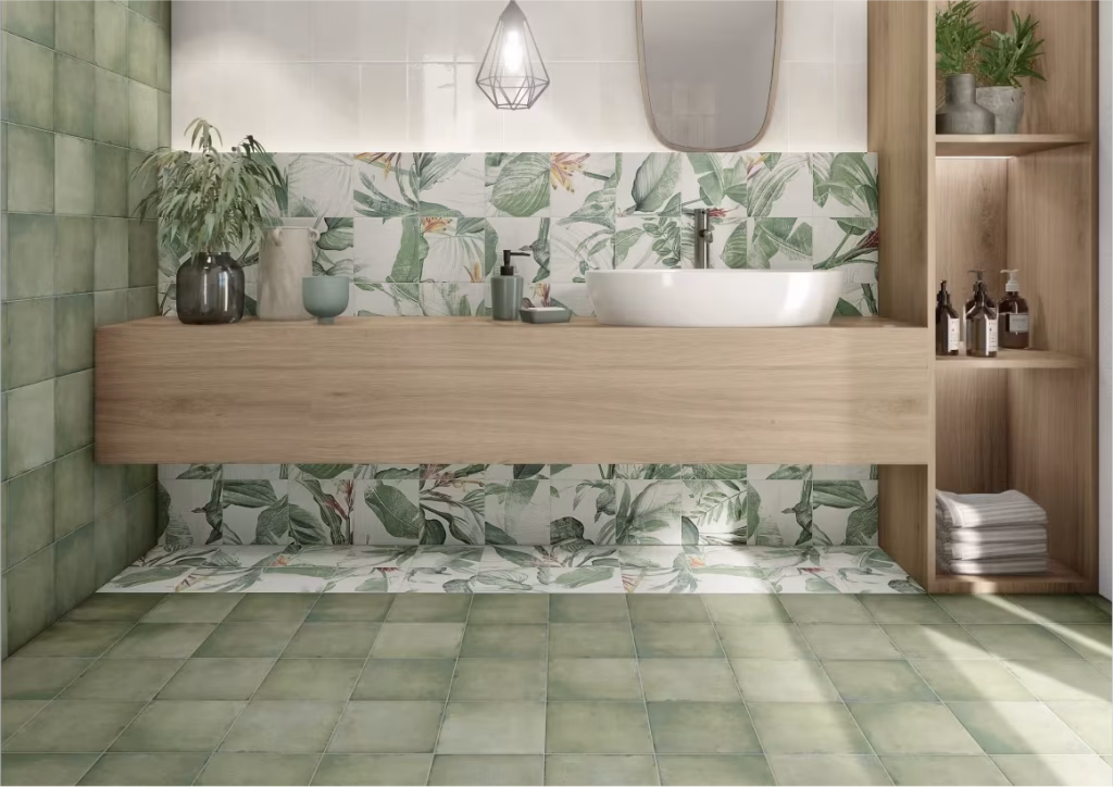 デザイン|デコラティブ タイル MEXICAN TILE(メキシコタイル) 使用イメージ1