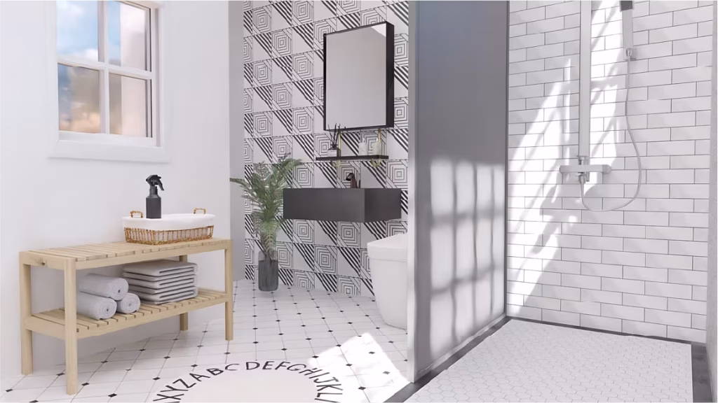 デザイン|デコラティブ タイル MEXICAN TILE(メキシコタイル) 使用イメージ1