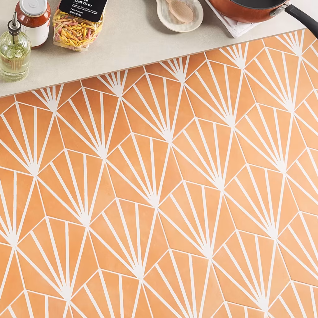 デザイン｜デコラティブ タイル MEXICAN TILE(メキシコタイル)　使用イメージ1