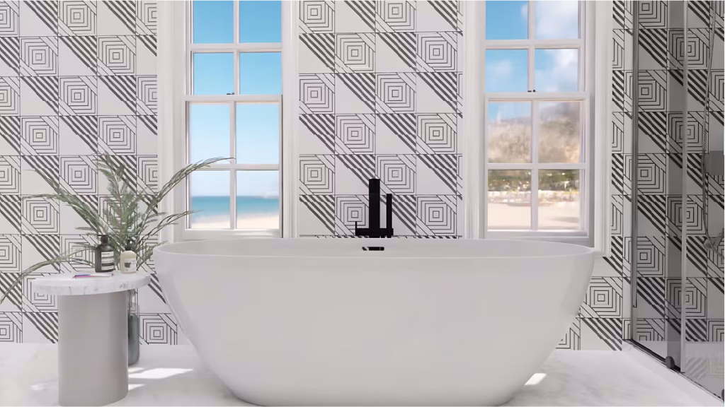 デザイン|デコラティブ タイル MEXICAN TILE(メキシコタイル) 使用イメージ1