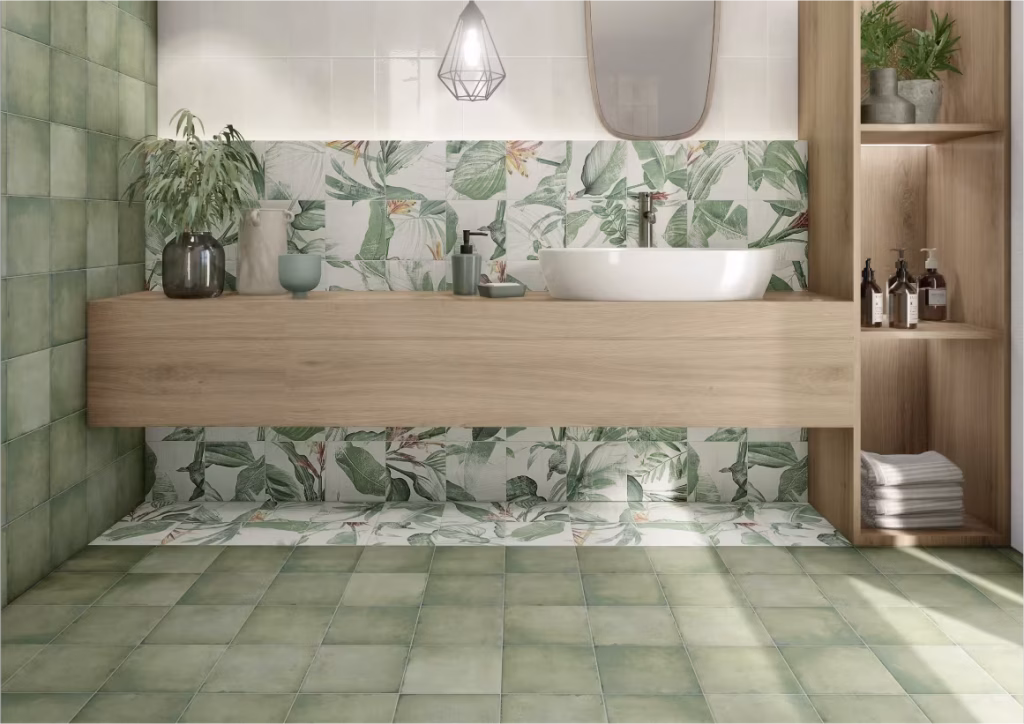 デザイン|デコラティブ タイル MEXICAN TILE(メキシコタイル) 使用イメージ1