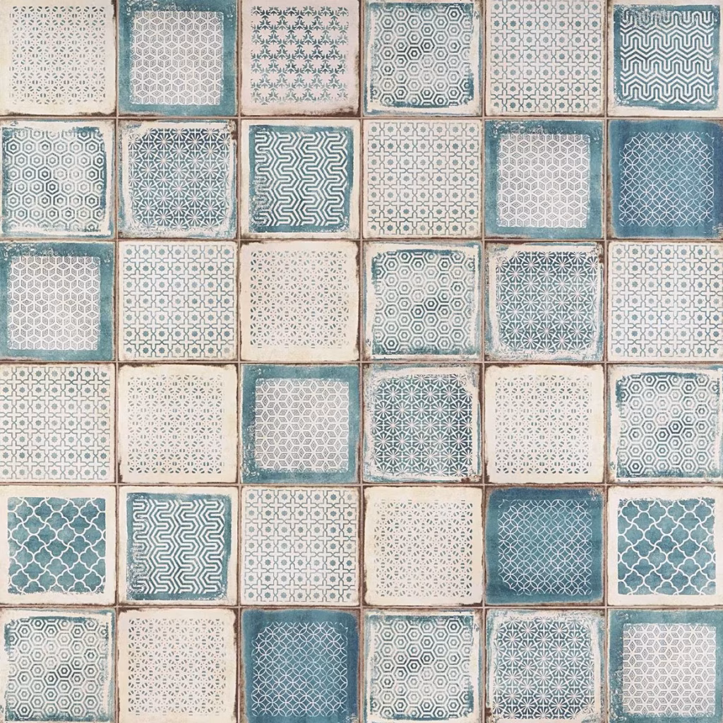 デザイン|デコラティブ タイル MEXICAN TILE(メキシコタイル) 使用イメージ1