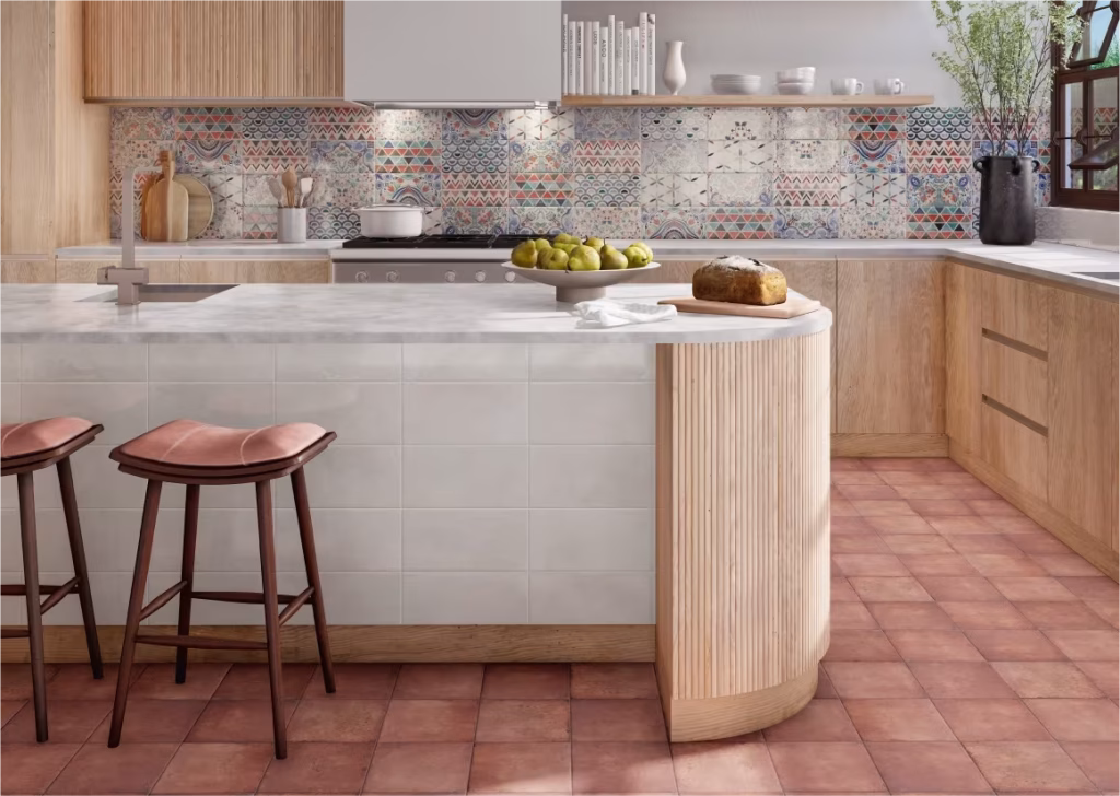 デザイン｜デコラティブ タイル MEXICAN TILE(メキシコタイル)　使用イメージ1