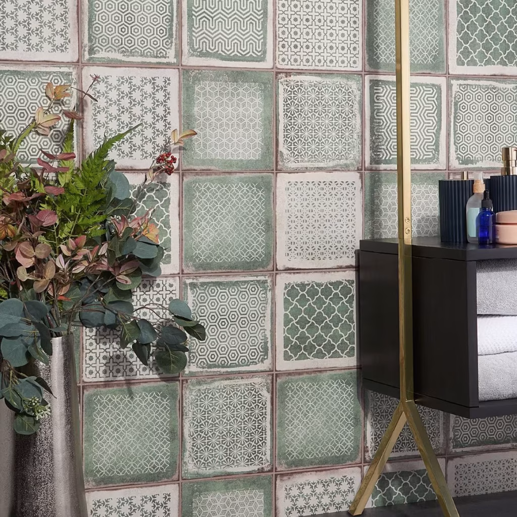 デザイン|デコラティブ タイル MEXICAN TILE(メキシコタイル) 使用イメージ1