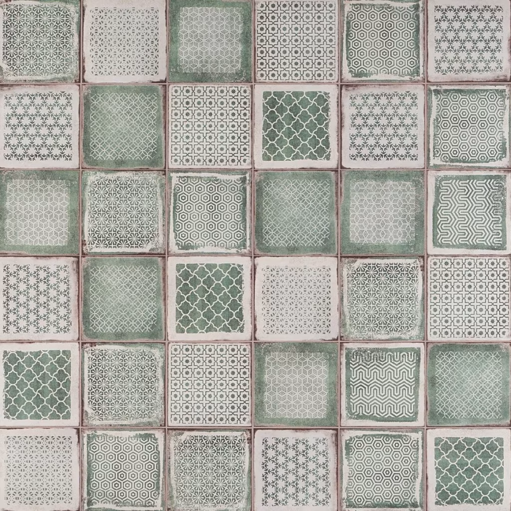 デザイン|デコラティブ タイル MEXICAN TILE(メキシコタイル) 使用イメージ1