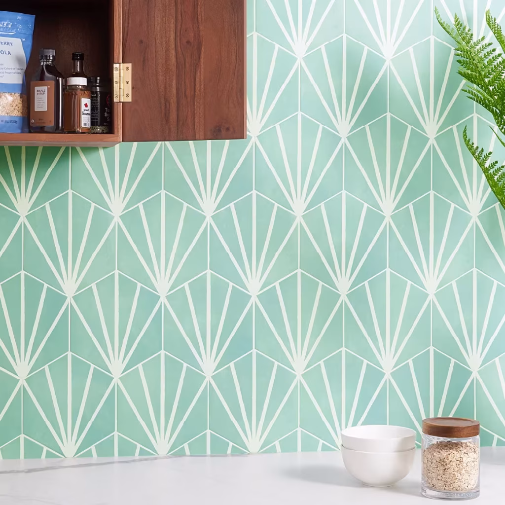 デザイン|デコラティブ タイル MEXICAN TILE(メキシコタイル) 使用イメージ1