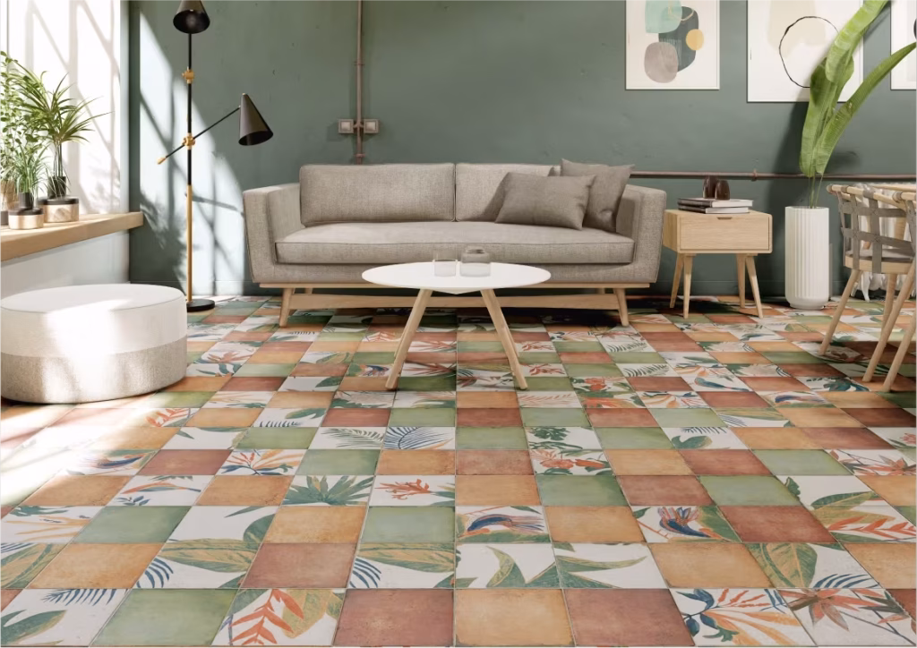 デザイン|デコラティブ タイル MEXICAN TILE(メキシコタイル) 使用イメージ1