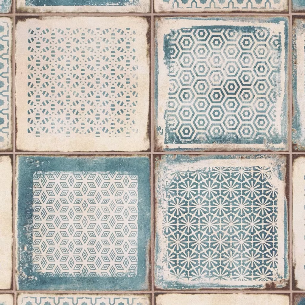 デザイン|デコラティブ タイル MEXICAN TILE(メキシコタイル) 使用イメージ1