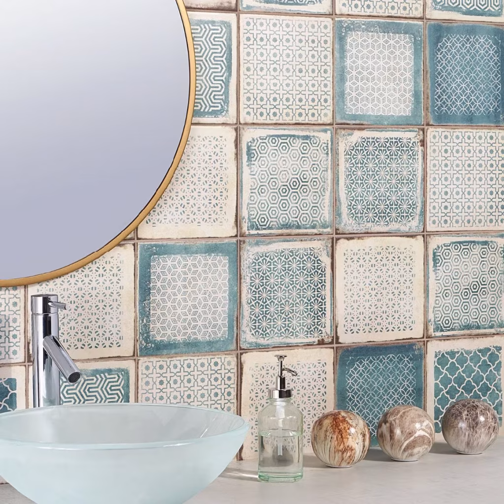 デザイン|デコラティブ タイル MEXICAN TILE(メキシコタイル) 使用イメージ1