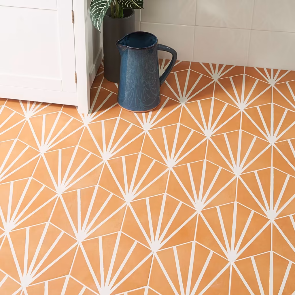 デザイン｜デコラティブ タイル MEXICAN TILE(メキシコタイル)　使用イメージ1