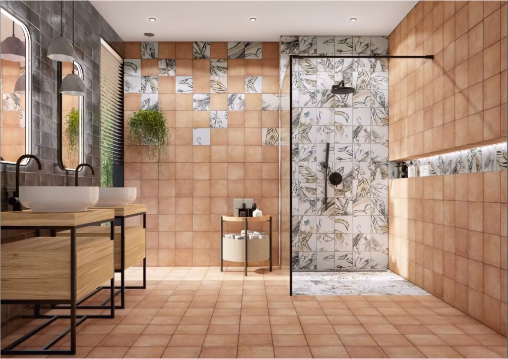 デザイン|デコラティブ タイル MEXICAN TILE(メキシコタイル) 使用イメージ1