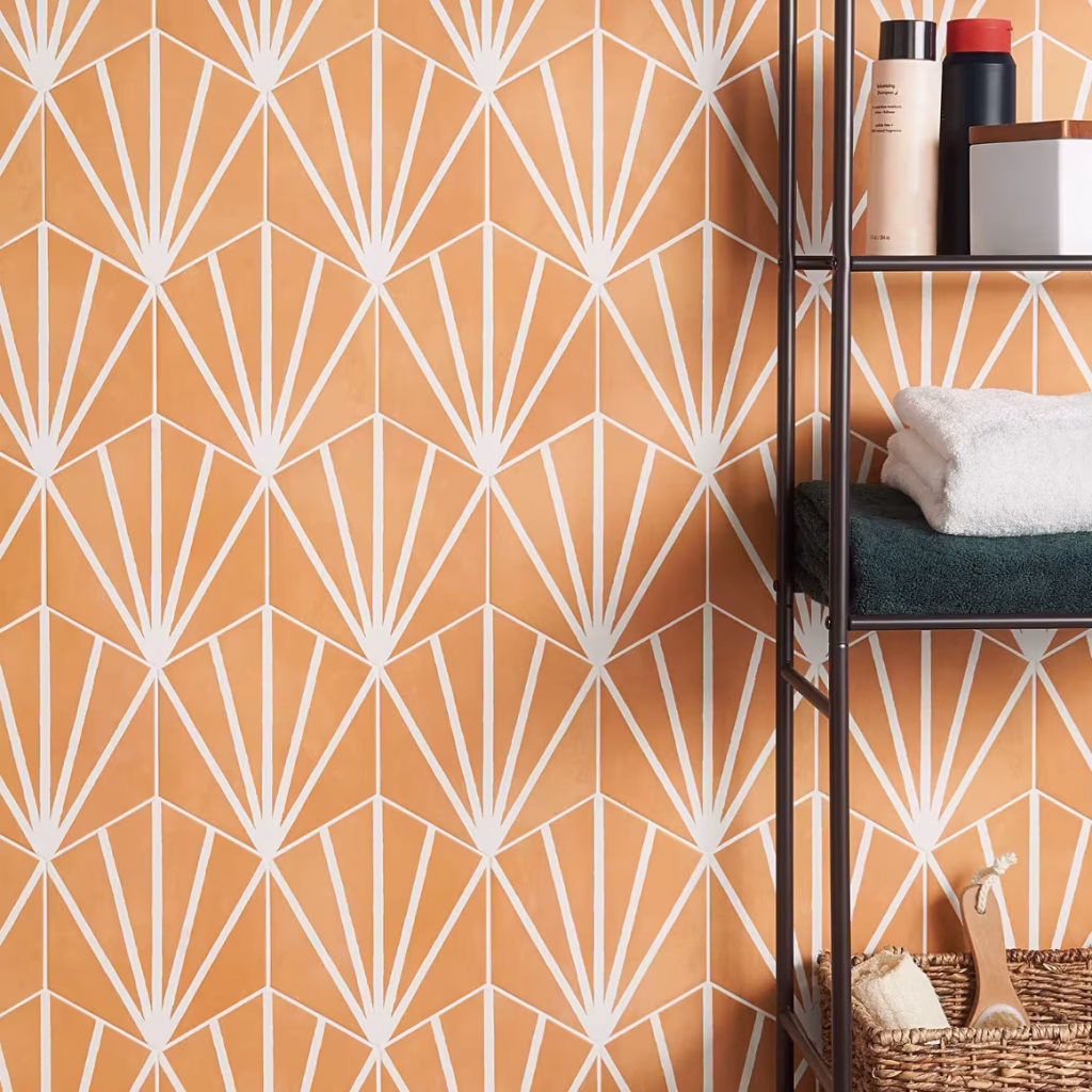 デザイン｜デコラティブ タイル MEXICAN TILE(メキシコタイル)　使用イメージ1
