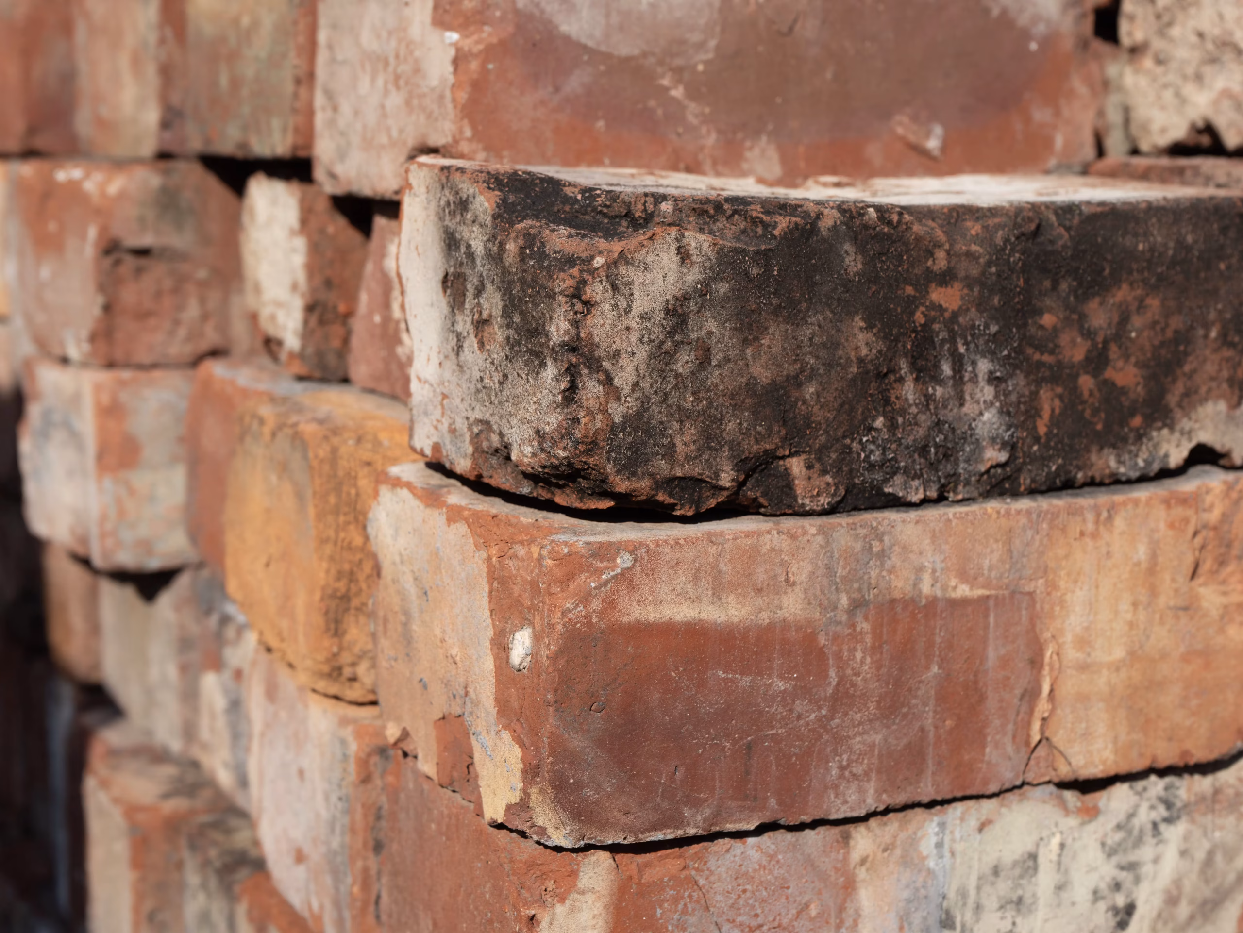 ボウクスのOLD BRICKを使った空間