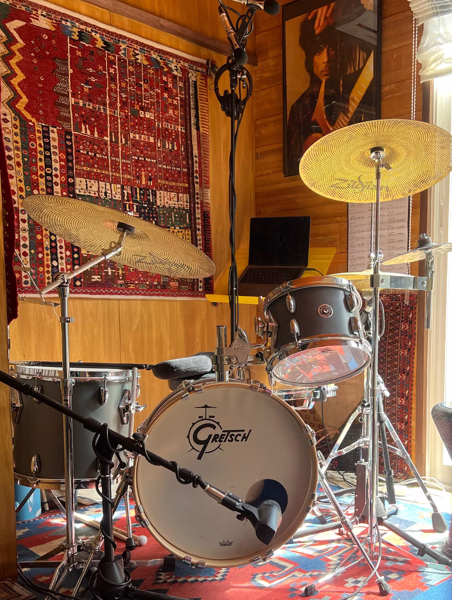趣味の音楽が楽しめる部屋