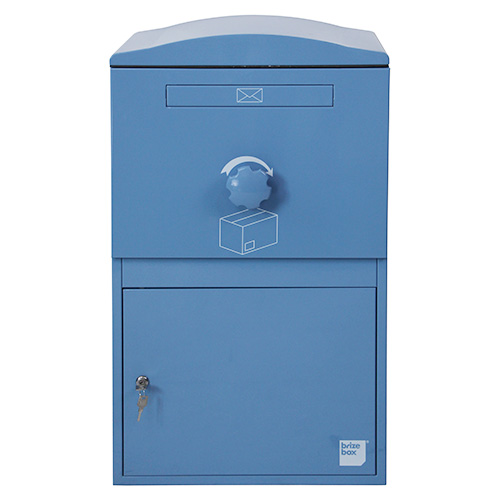 ブルー（Blue）の宅配ボックス Brizebox 戸建て用