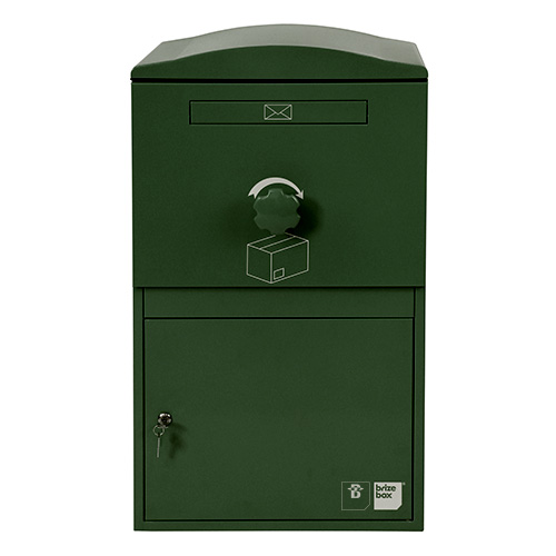 ダークグリーン（Darkgreen）の宅配ボックス Brizebox 戸建て用